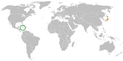 Jamaika pada peta dunia