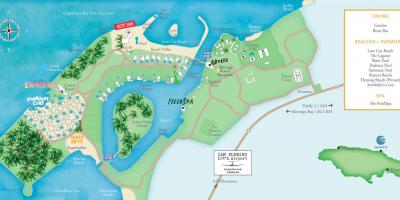 Peta dari jamaica resorts